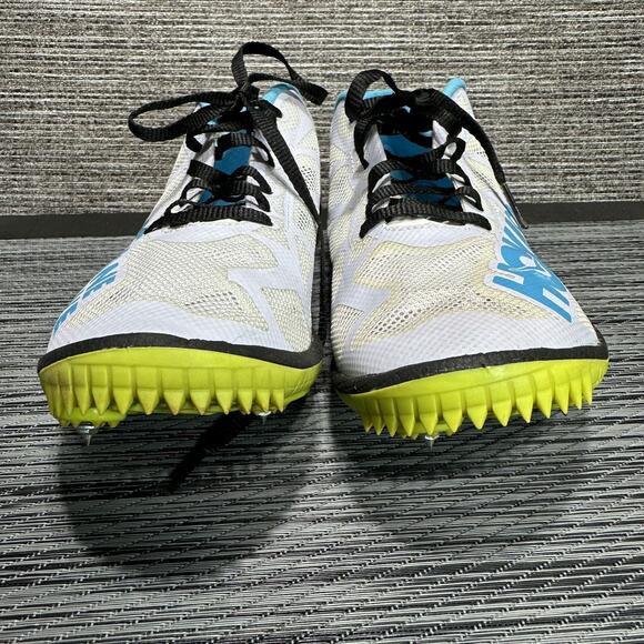 Hoka Cleats One One Rocket MD Athletic Track Running Shoes Spikes White Men\'s 9 main image 6